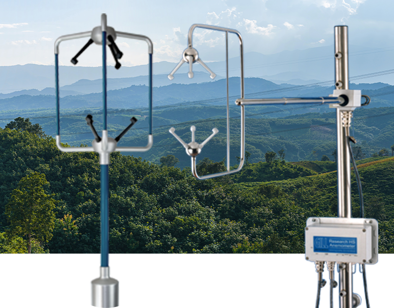 3-axis wind sensors