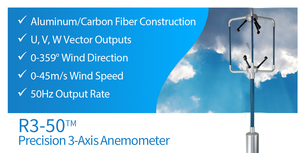 3-Axis anemometer