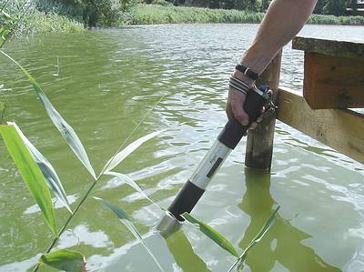 algaetorch Measurement of cyanobacteria with the AlgaeTorch from bbe Moldaenke